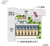 ★手数料０円★府中市西府町　月極駐車場（LP）